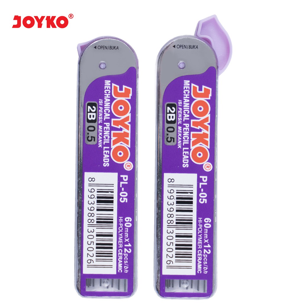 

Isi Pensil Mekanik 2B 0.5mm Joyko PL-05