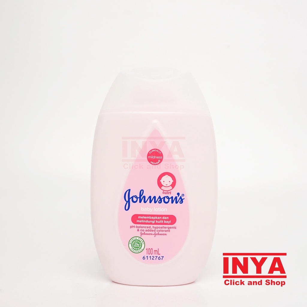 JOHNSON BABY LOTION 100ml - Hand &amp; Body Lotion Bayi