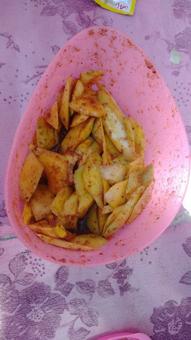 Rc Handuk Mandi Motif Salur/bunga Batik Tanggung Ukuran 50x100