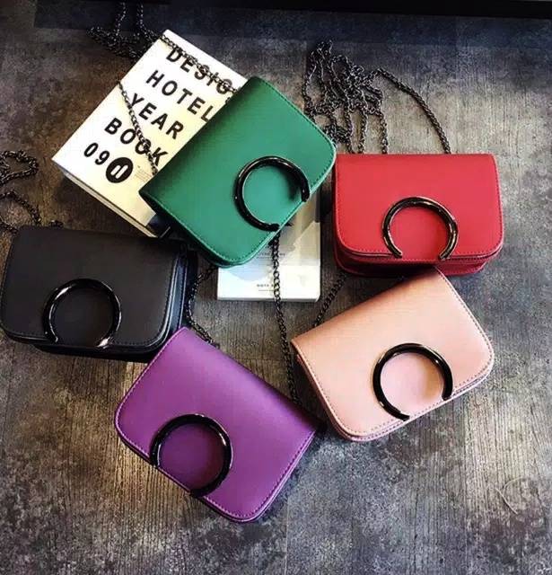 Bundara.id Ta-1095 Tas kulit slingbag import tas wanita cantik