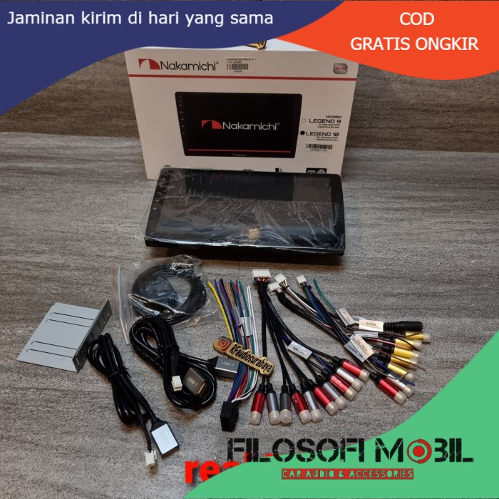 head unit android 10inch nakamichi legend 10 RAM 4gb Rom 64gb