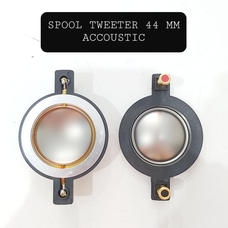 Spul Tweeter Titanium 44mm Accoustic Spool Twiter Spull 44 MM Acoustic