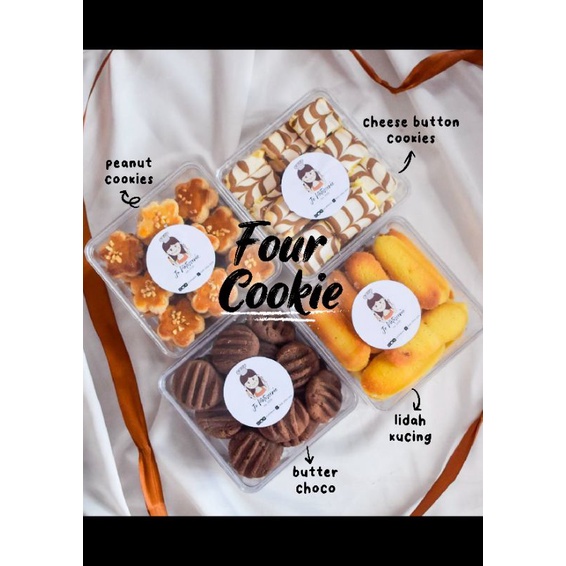 

Four Cookie Hampers | Hampers Cookies,Kue Kering