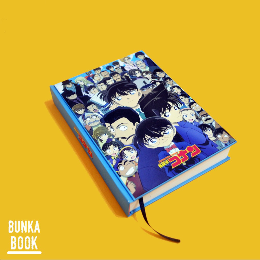 

Pocket Book Hardcover Anime Detective Conan Ukuran A6 Jurnal Agenda Planner Gift Couple