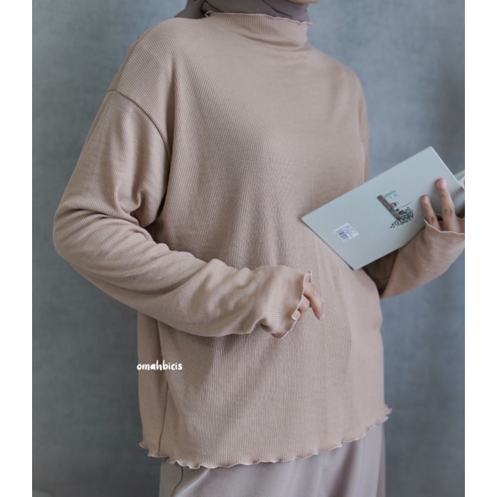 Ghania Basic Long sleeve inner rib by omahbicis