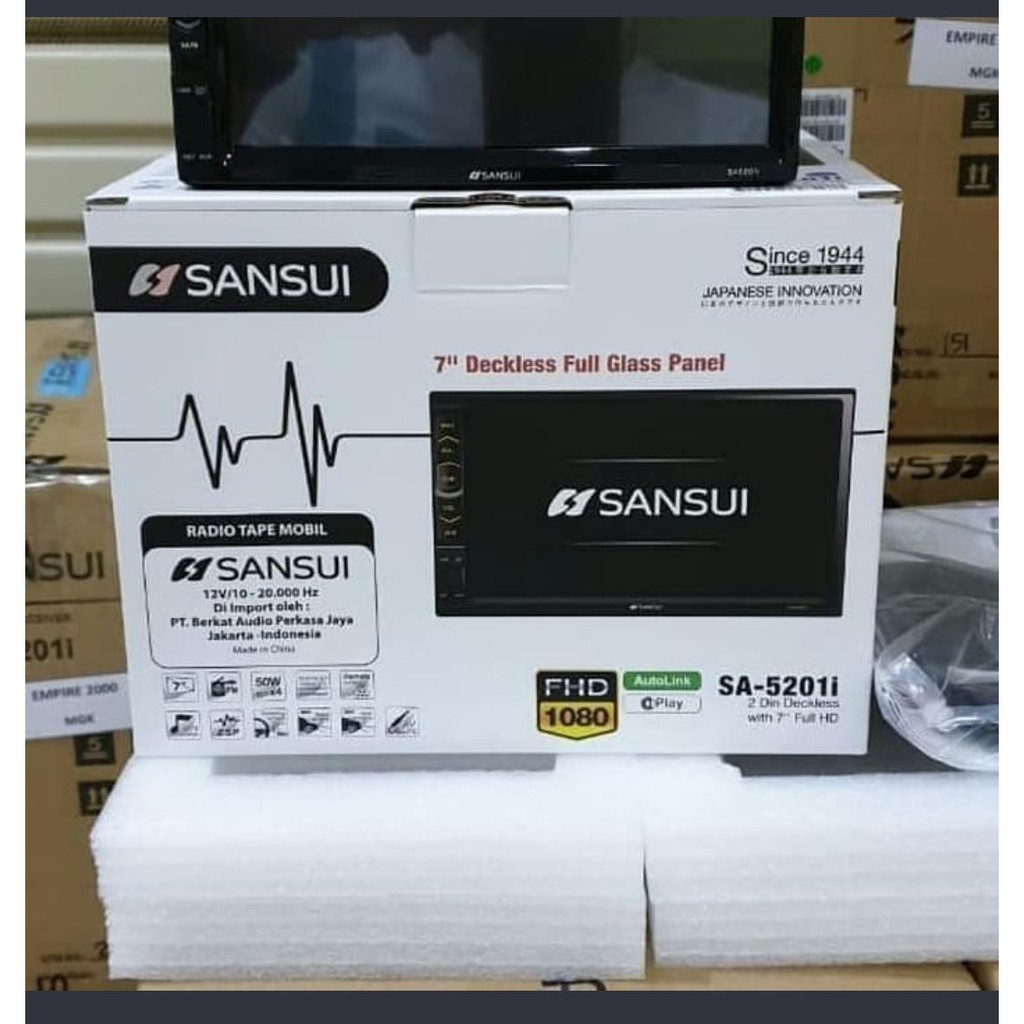 Double Din Double Dine Dansui SA 5201i 7inch mobil