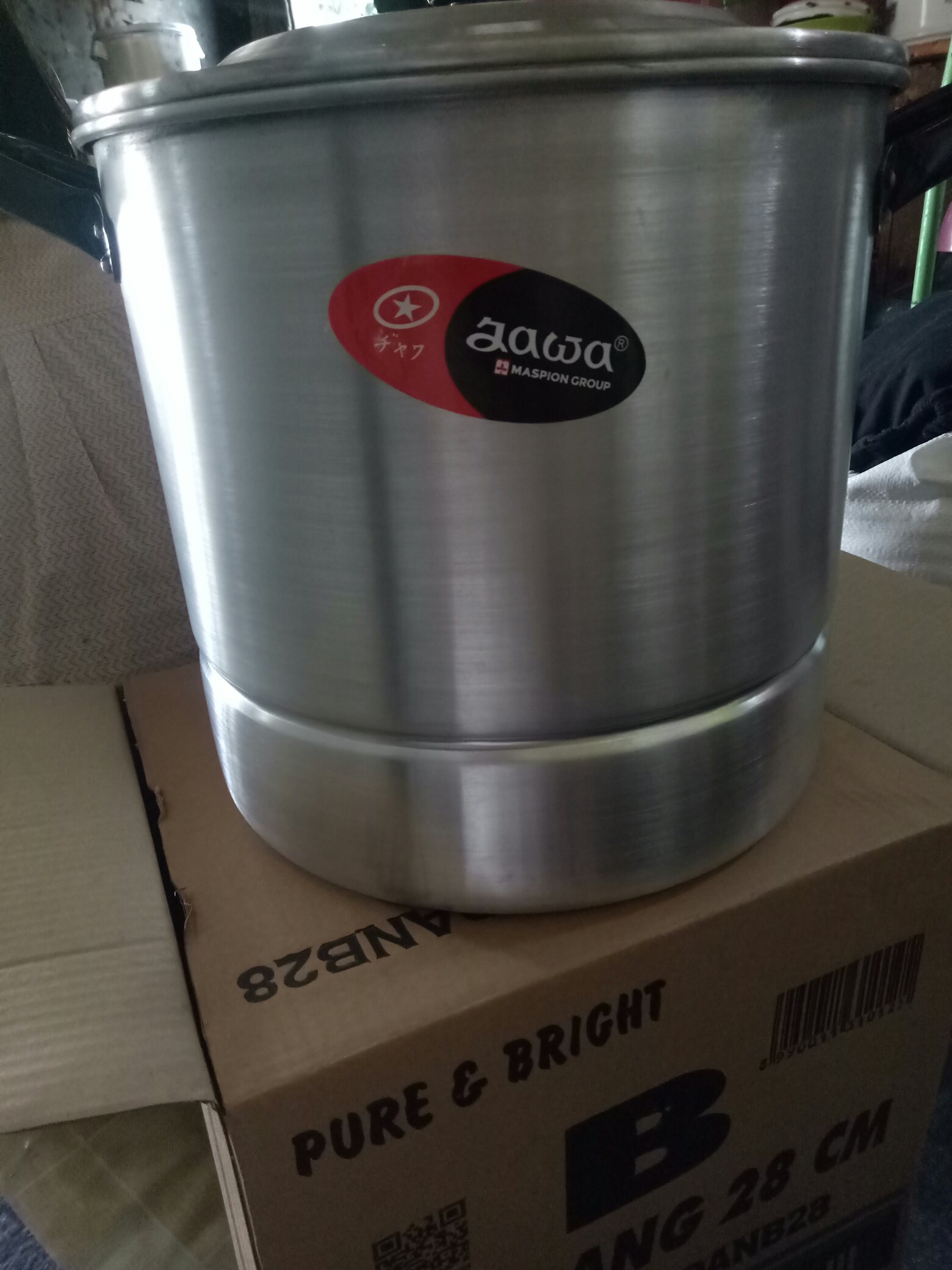 Dandang Alumunium Jawa 28 Cm B Maspion Langseng Panci Kukus