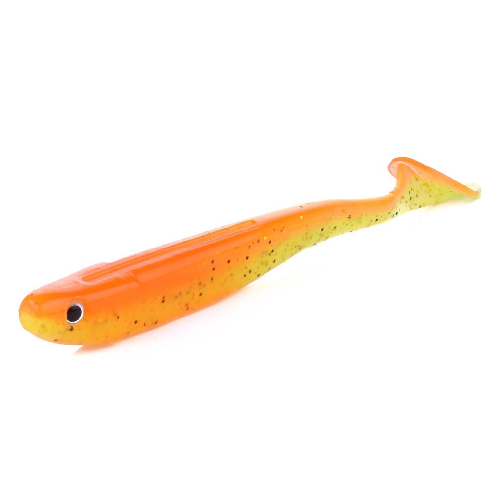 HENGJIA 6pcs/bag Worm Bait 10.5cm/4.7g Big Soft Fishing Lure Silicone Bait With T Tail Fake fish