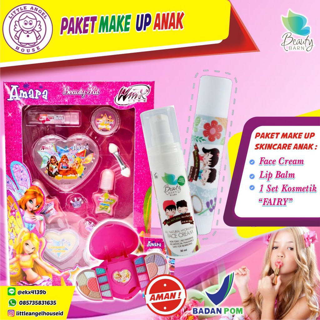 New Product Mainan Anak Frozen Make Up Butterfly Kupu Kupu Makeup