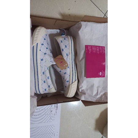 Sepatu Compass x 347 unkl347 Slip On White 41