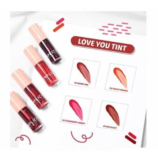 YOU Love You Tint | The Simplicity Y.O.U Makeups Make up Cosmetics Lip Tint Liptint BPOM