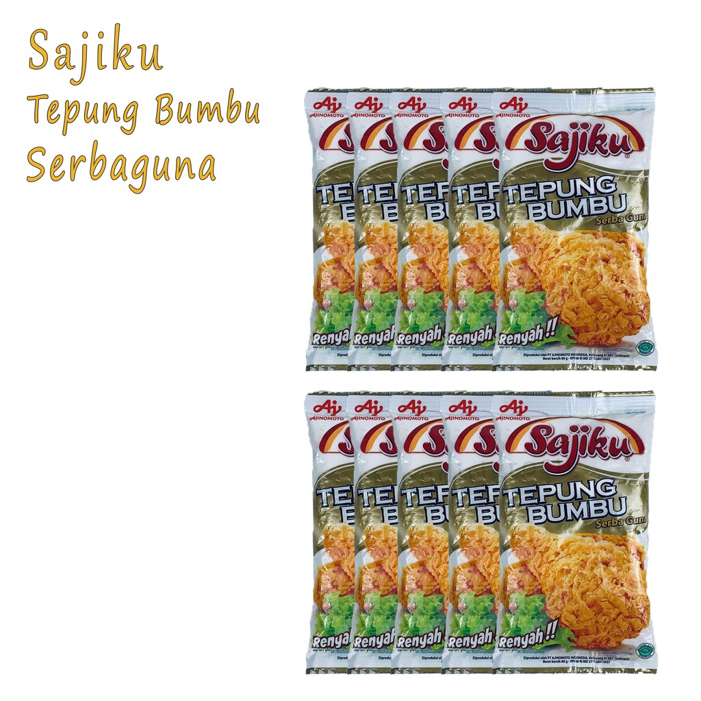 TEPUNG BUMBU SERBAGUNA * SAJIKU * 75g