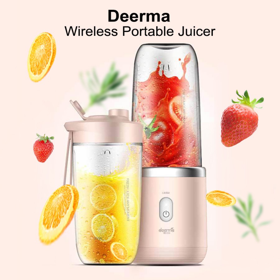Deerma DEM NU05 Blender Portable Electric 400ml Juicer Mixer
