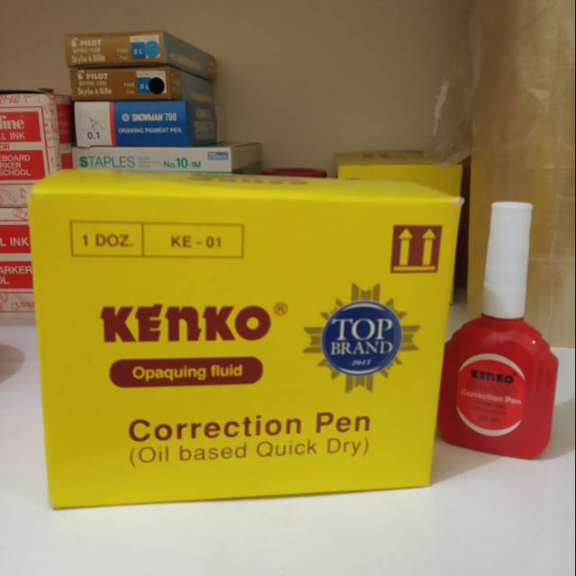 

Kenko tip-ex penghapus cair