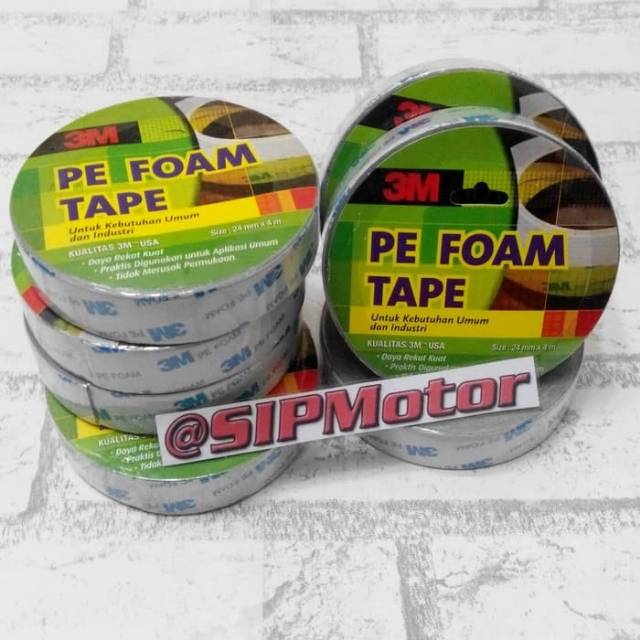 

Double Tape 3m Pe Foam 24mm Lem Double Tip Perekat