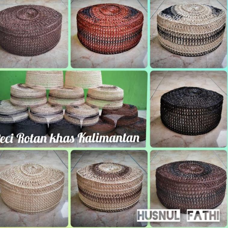 Peci Rotan Akar khas kalimantan ▫ TO.730065