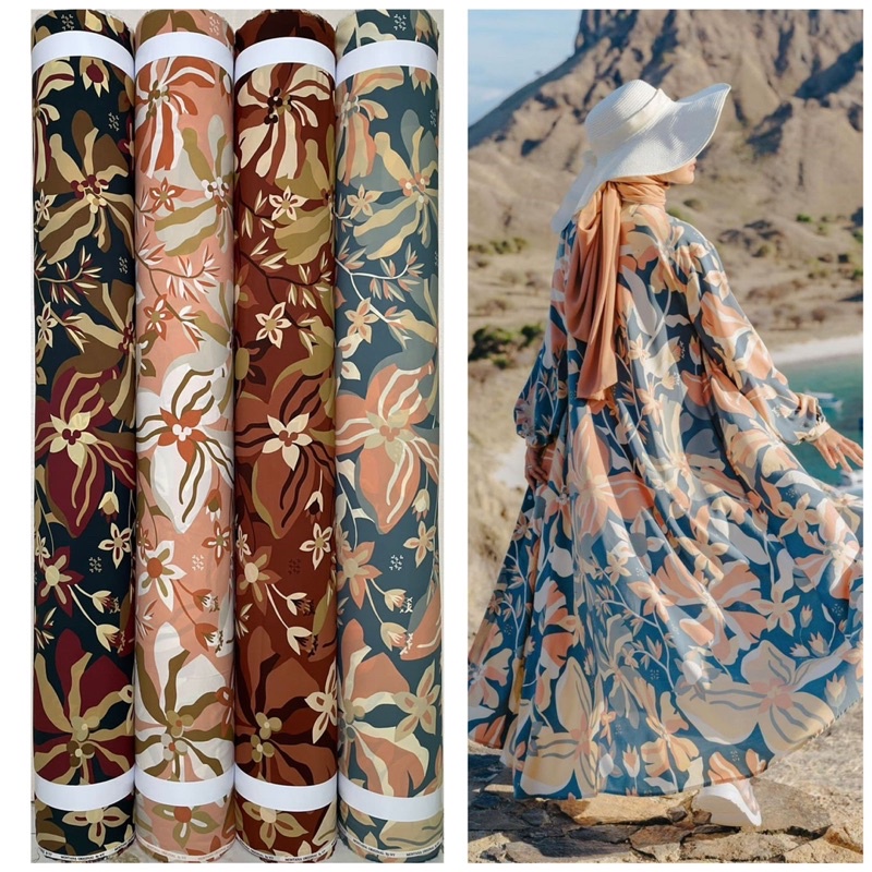 bahan Montana | kain eceran | Kain gamis