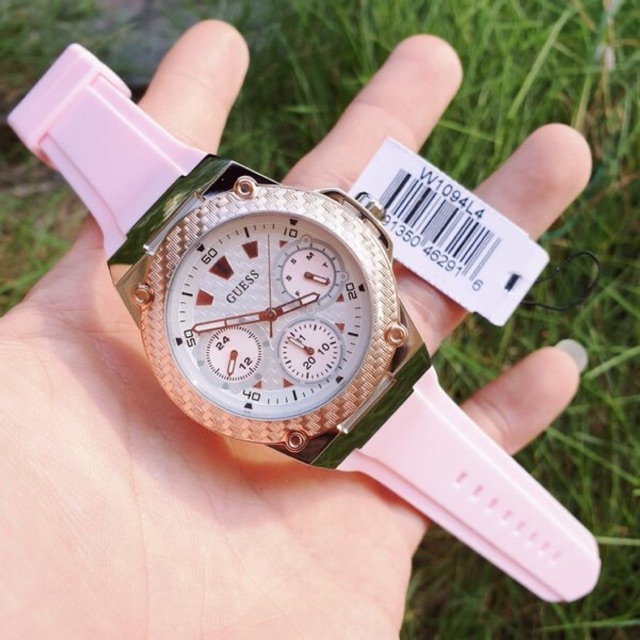 Jam Wanita Guess W1094L4 W1094L1 W1094L2 Original Baterai Rubber