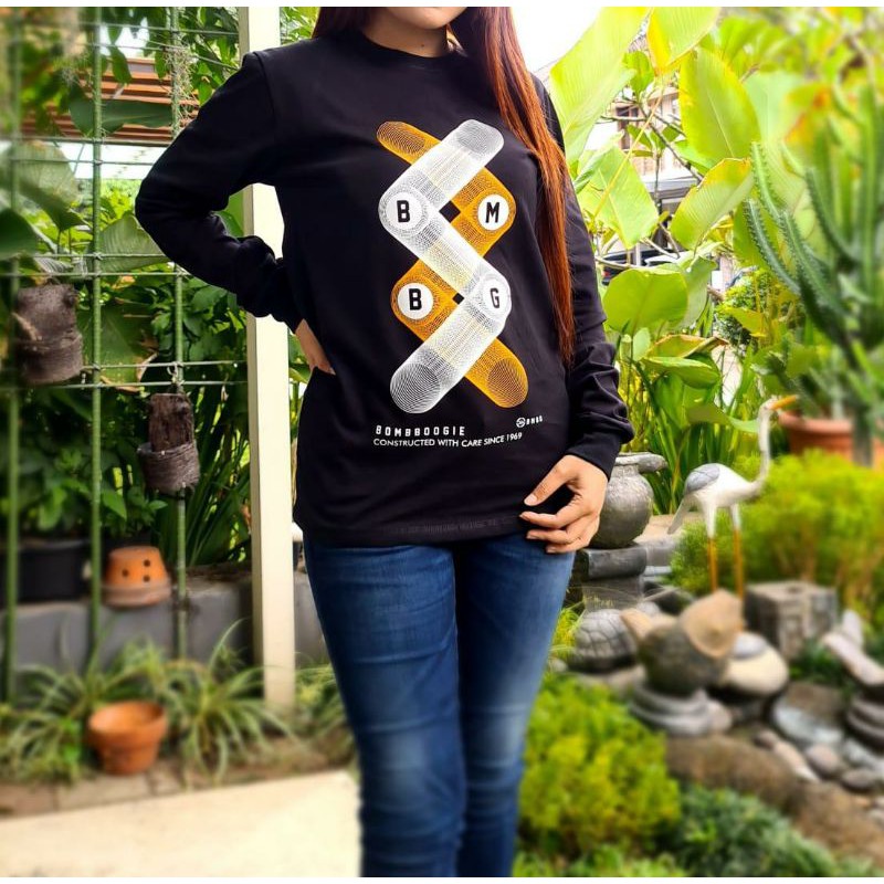 kaos lengan panjang Bombboogie