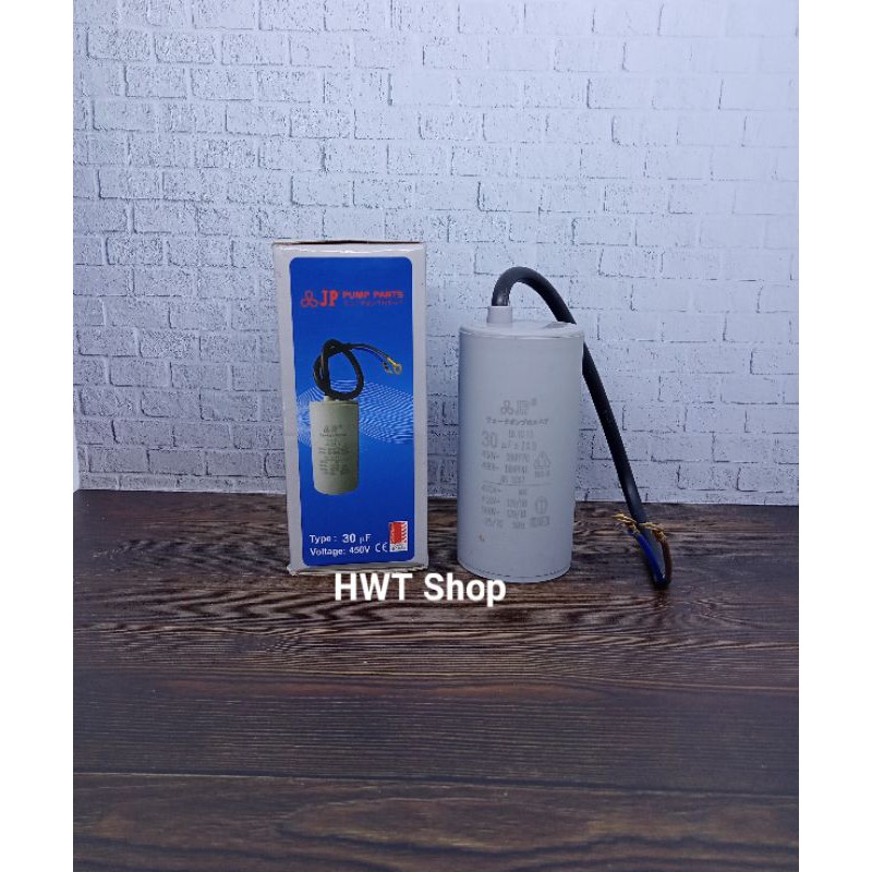 Kapasitor 30 Uf 450v JP ~ Capacitor 30 Uf ~ Kapasitor Pompa Air