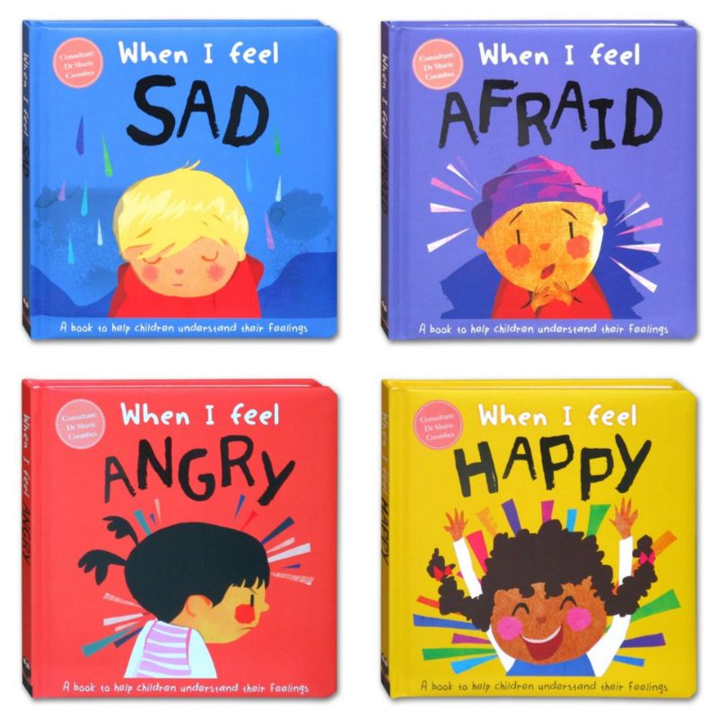 When I Feel Afraid , Happy, Sad, Angry Board Book