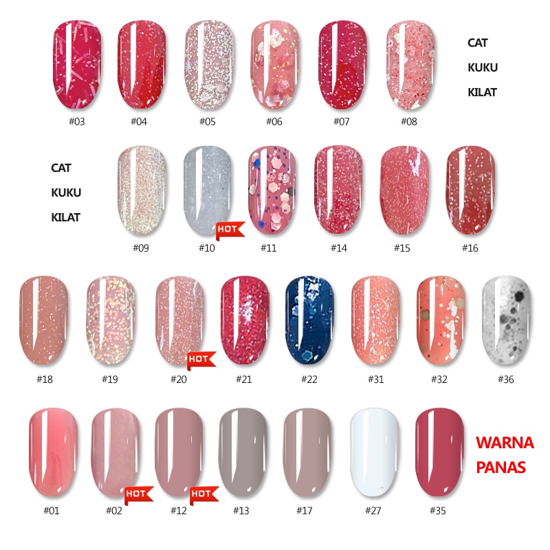 (COD)ALNECE KUTEK/Bisa sholat/kutek peel off kutek/HALAL KUTEKS/cat kuku halal muslimah Nail polish