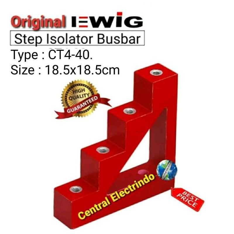 Step Isolator Busbar Support EWIG CT4-40.