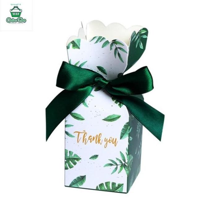 

GREEN PAPERBOXES GIFT BAG WEDDING GIFT BOX BIRTHDAY PARTY CHRISTMAS SU DSFD2215645