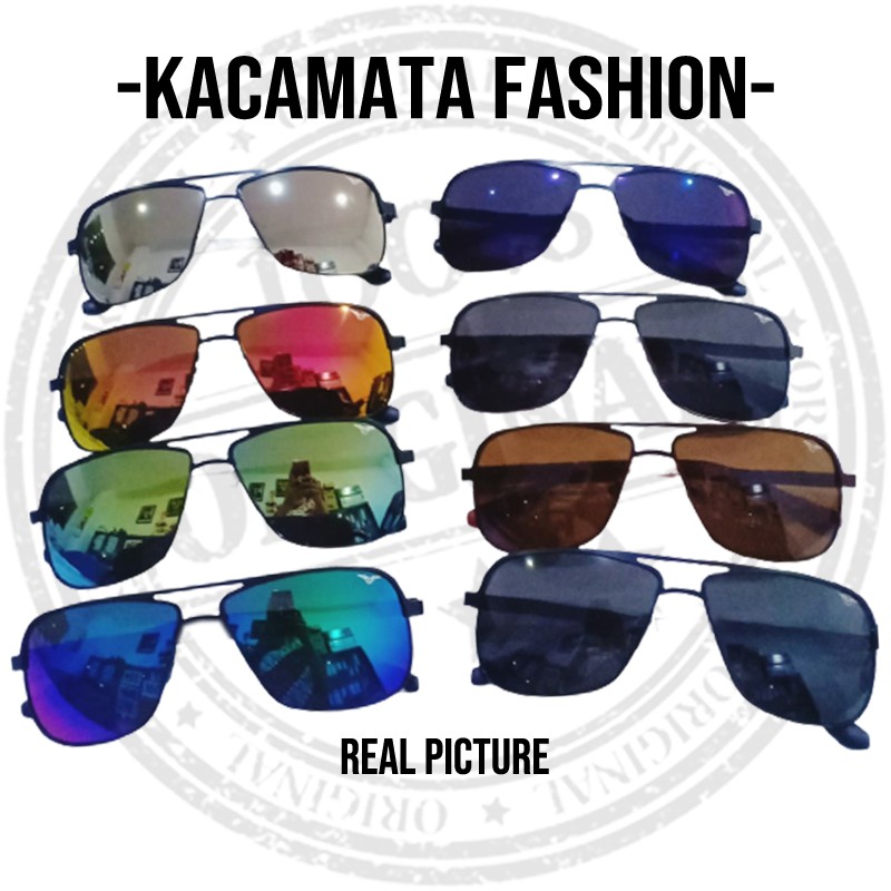 Kacamata Hitam Pria Wanita Kacamata Fashion Retro Skull Tide Mirror Sunglasses