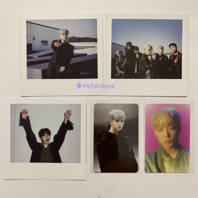iKON FLASHBACK Photocard Polaroid Official Bobby Yunhyeong Jinhwan