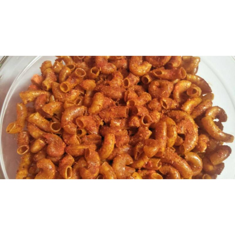

Makaroni Bantet Pedas Gurih 200 gr