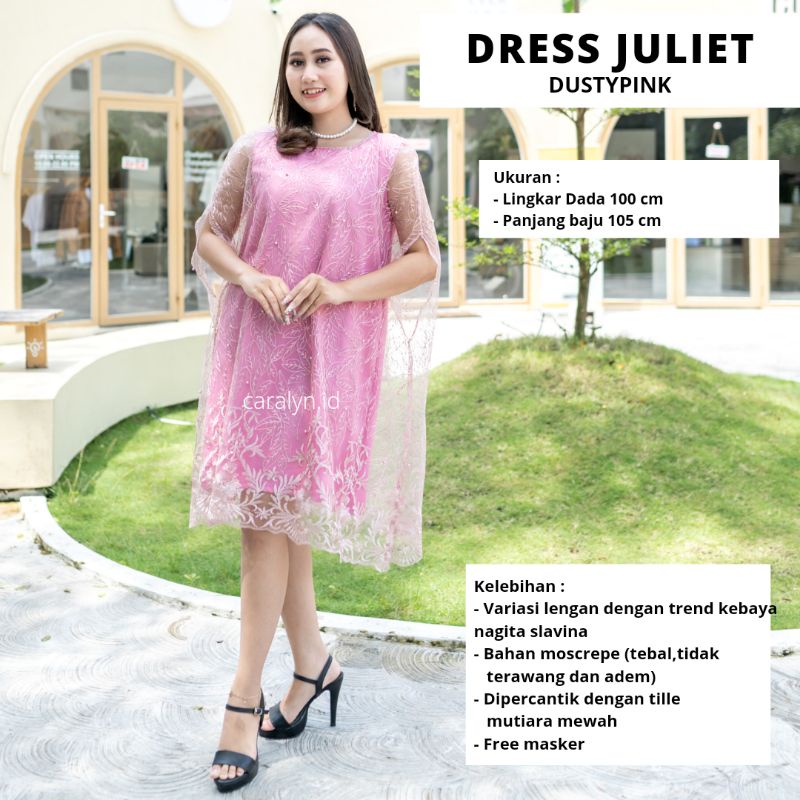 DRESS KOREA KOREAN STYLE KONDANGAN WANITA REMAJA TERBARU JULIET