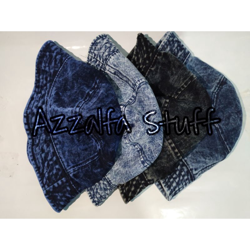 TOPI BUCKET JEANS / BUCKET HAT DENIM