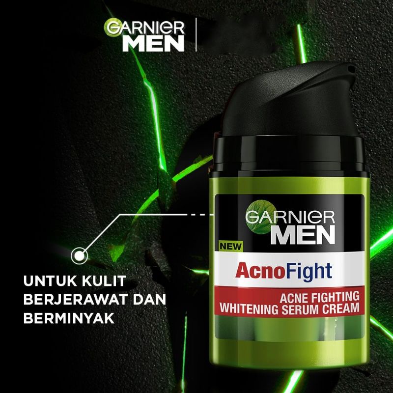 Garnier Men Serum 40 ml Acno Fight Acne Fighting Brightening Cream Skin Care 40ml