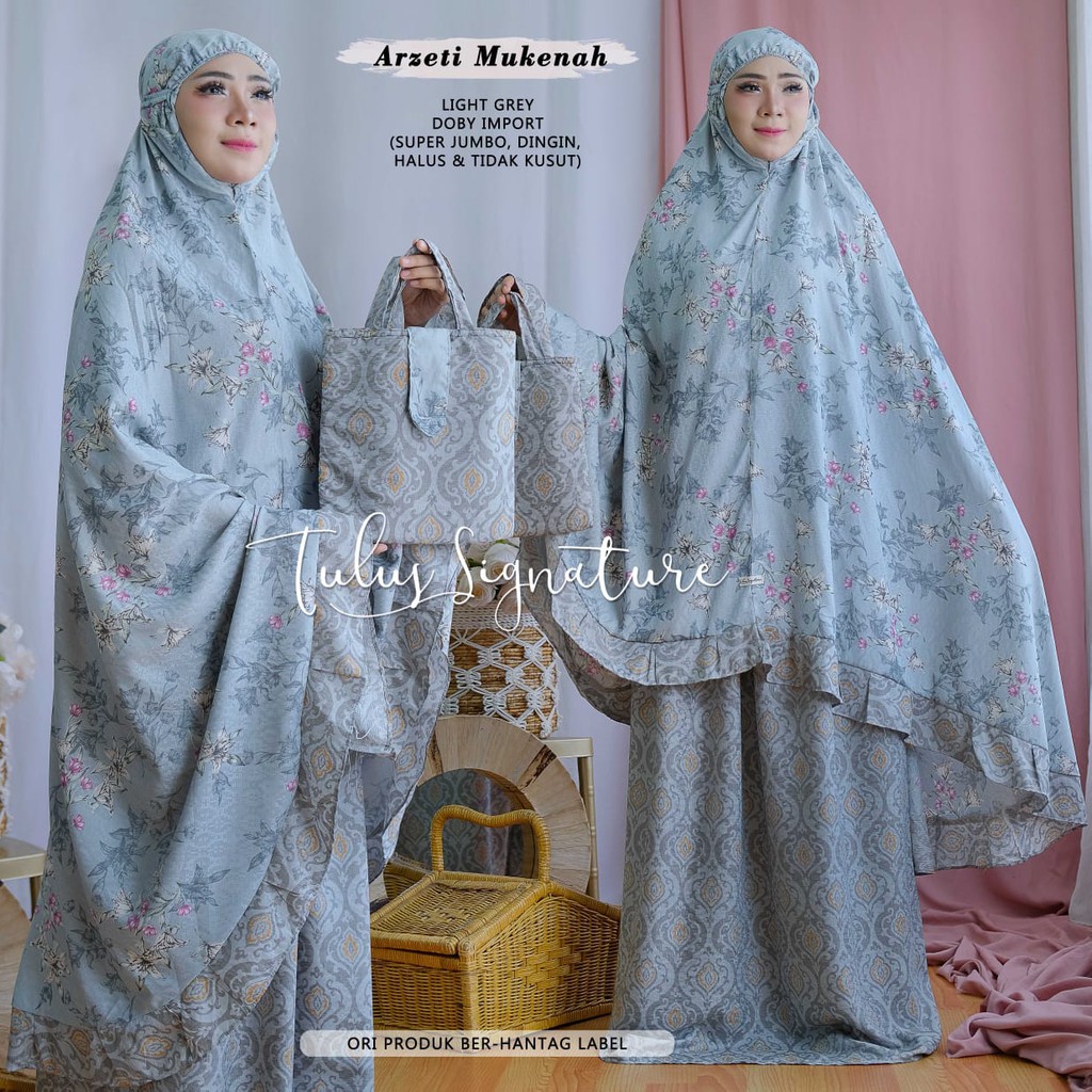 ARZETI MUKENAH - Mukena Dewasa - Mukena Travel - Mukena Rayon - Mukena Jumbo - Mukena Murah