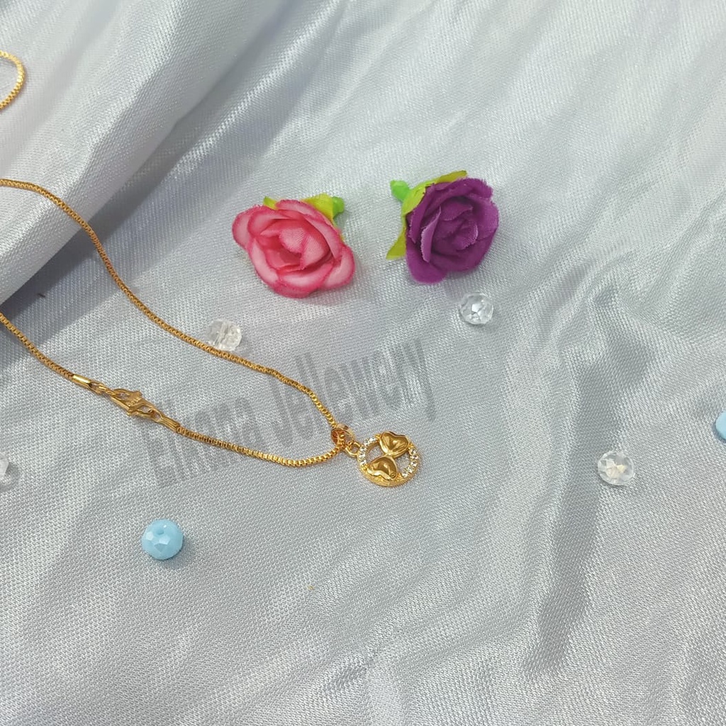 SET DEWASA LOVE UNIK Perhiasan super berkelas fashion korea anti karat dan anti luntur