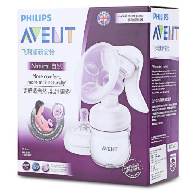 Natural Breastpump Manual Avent