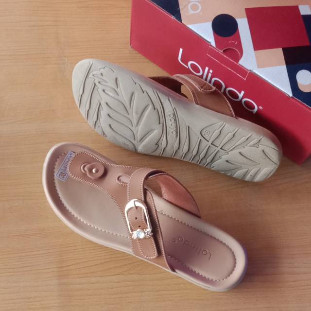 Sandal lolinda/sandal wanita/sandal jepit wanita