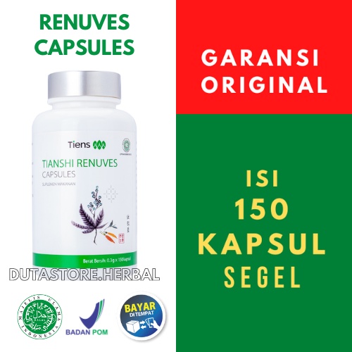 Tiens Renuves Capsule/Pembersih Paru-paru (150 Kapsul)