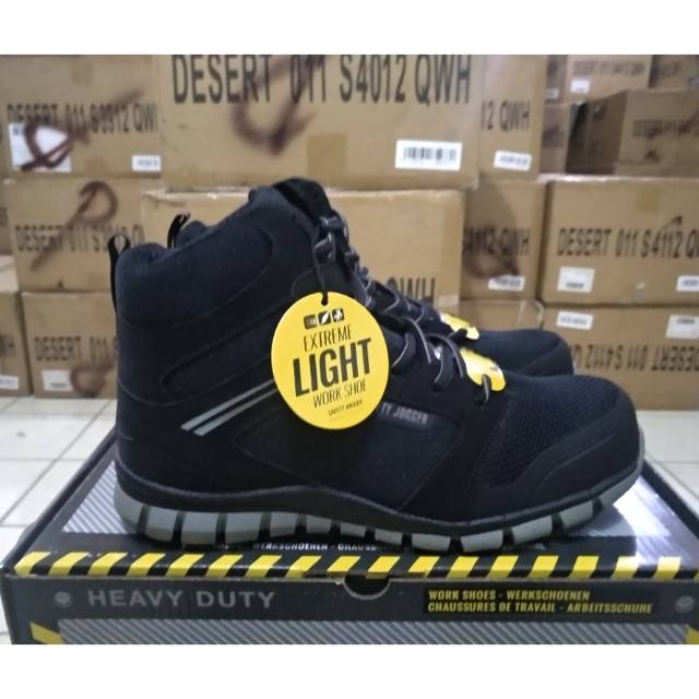 Sepatu Safety JOGGER ABSOLUTE BLACK S1P SRC ESD