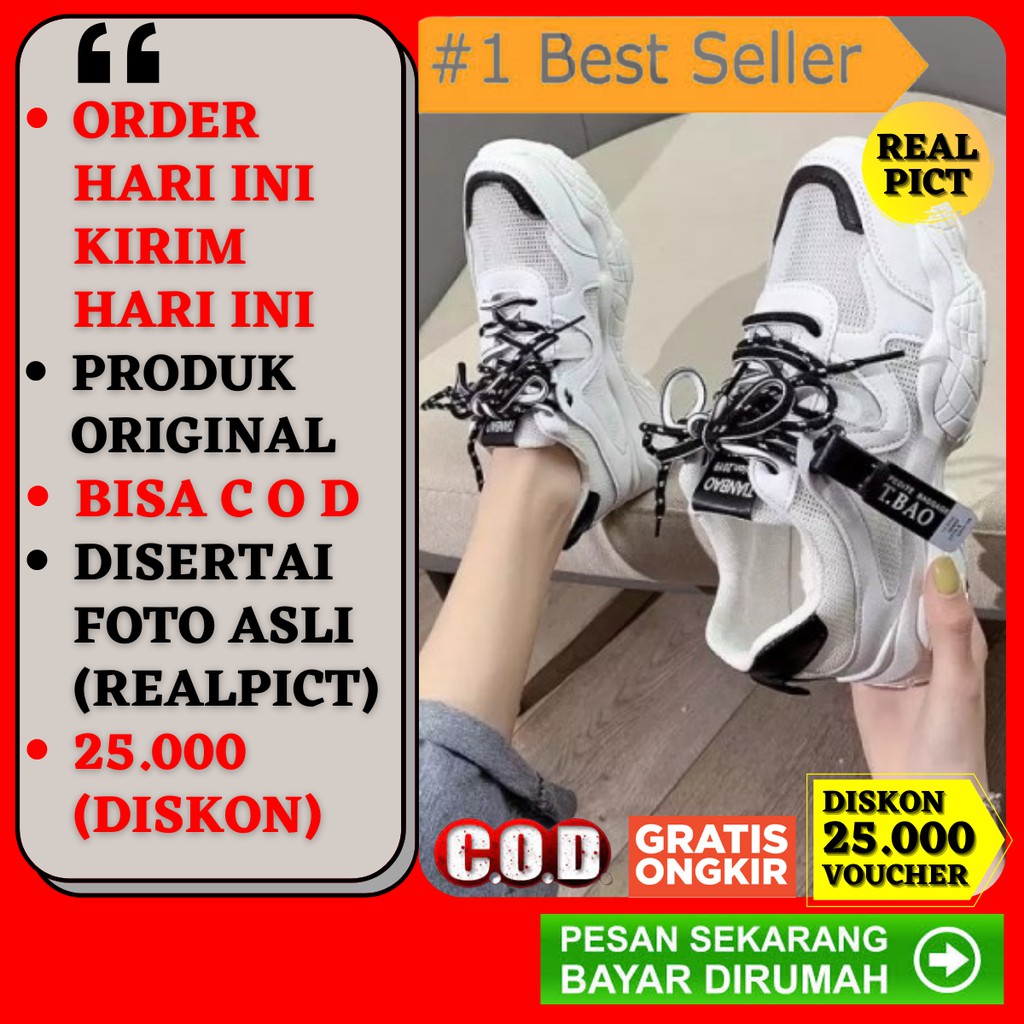 Sepatu Kets Pria Spatu Sneakers Snekers Ket Cats Cat Wanita Cewek Import Anak Putih Perempuan Murah