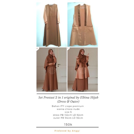 PRELOVED gamis by Elbina Hijab