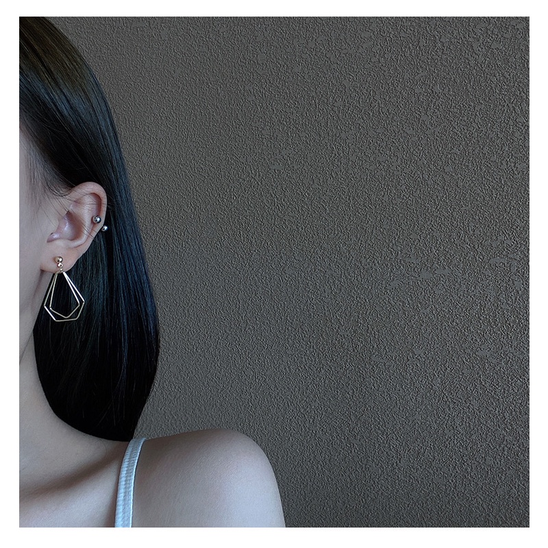 Anting AT84   S925 Made in Korea Fashion Wanita Anting Lucu Unik KerenV /Earring/Aksesoris/accessories/ Deluna/BS