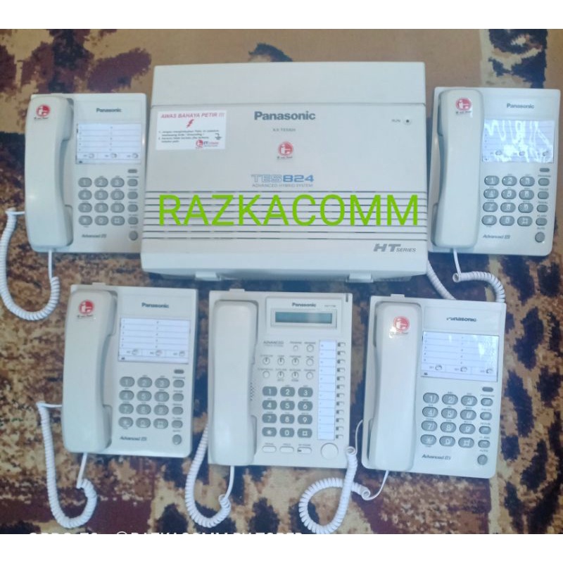 Paket Pabx Panasonic KX-TES/TEM 308