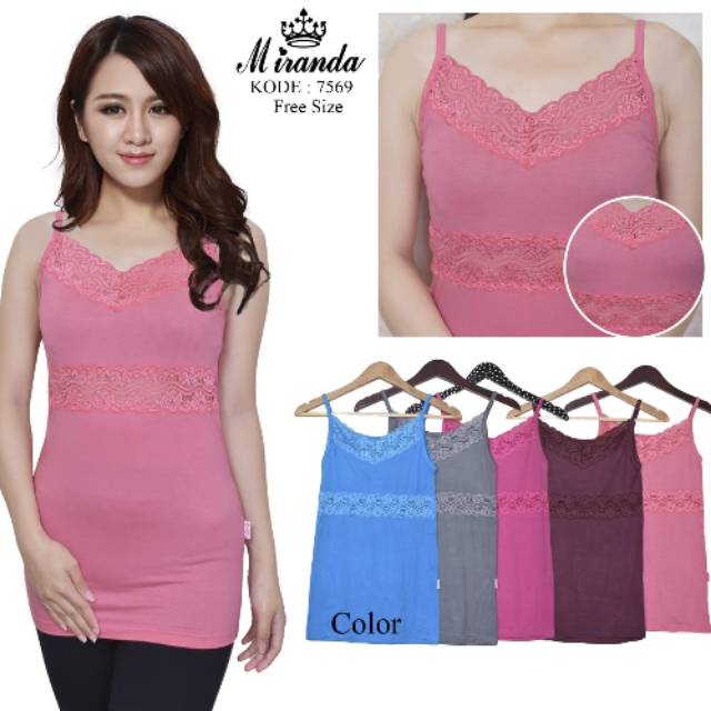 TANKTOP/ TANGTOP/ TANKTOP RENDA / TANKTOP TALI BESAR