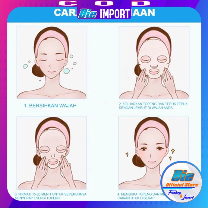 Masker Wajah IMAGES HA Hyaluronic Acid Mask Original