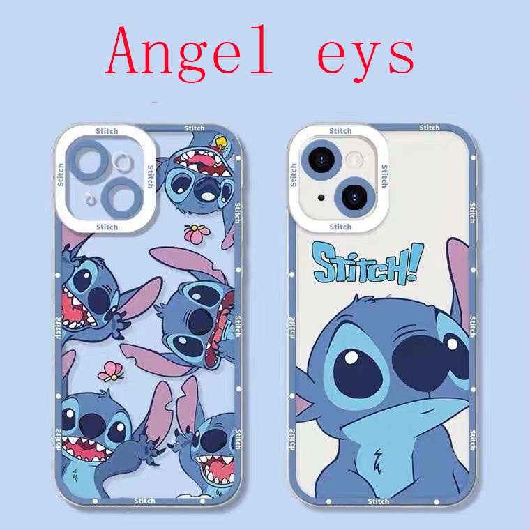 Soft Case Silikon TPU Desain Stitch Untuk Iphone 14 13 12 Mini 11 10 Pro XS Max X XR 8 7 6 6S Plus