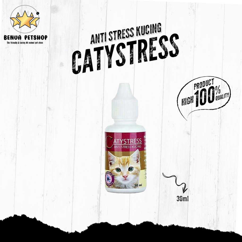 Obat stress CATYSTRESS 30ml untuk Kucing