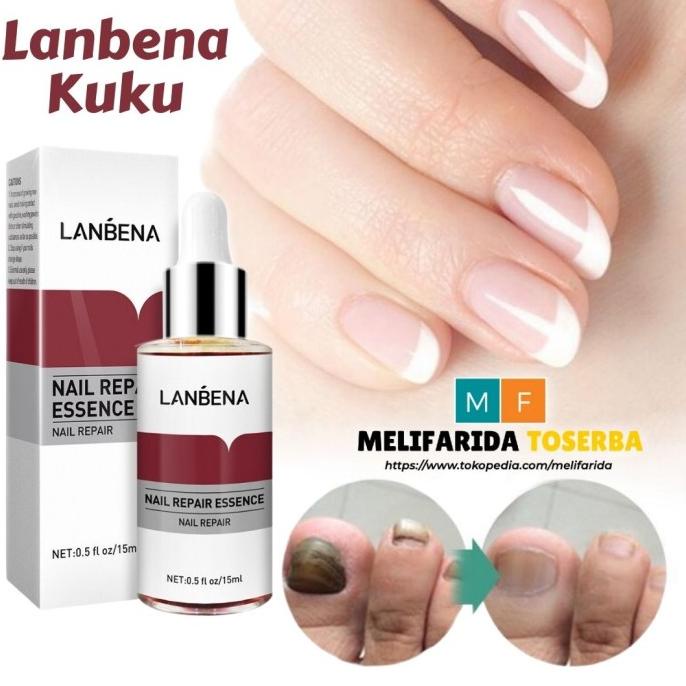 Lanbena Kuku Perbaikan Essence Serum Jamur Perawatan Kuku laris