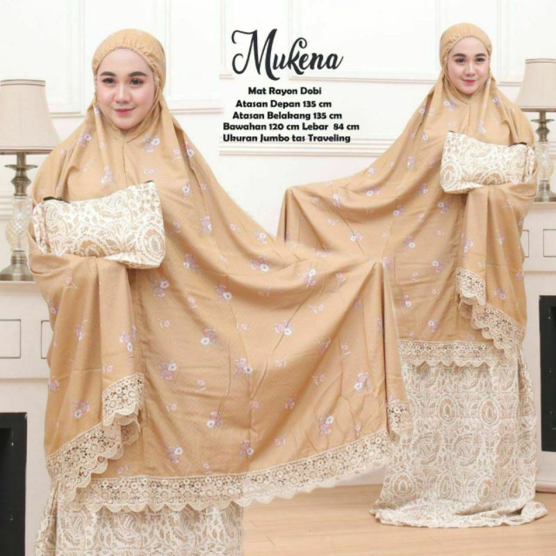 Mukena Super Jumbo/mukena adem